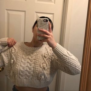 Chunky Cable Knit Sweater